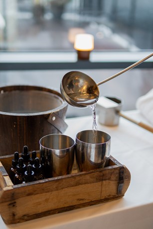 Saunagus i Kurbad Limfjorden